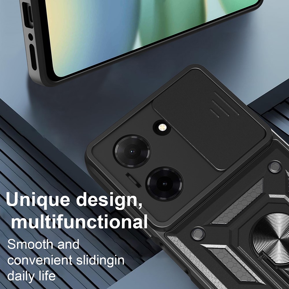  Xiaomi Redmi A5 Skal CamShield Hybrid Ring Svart