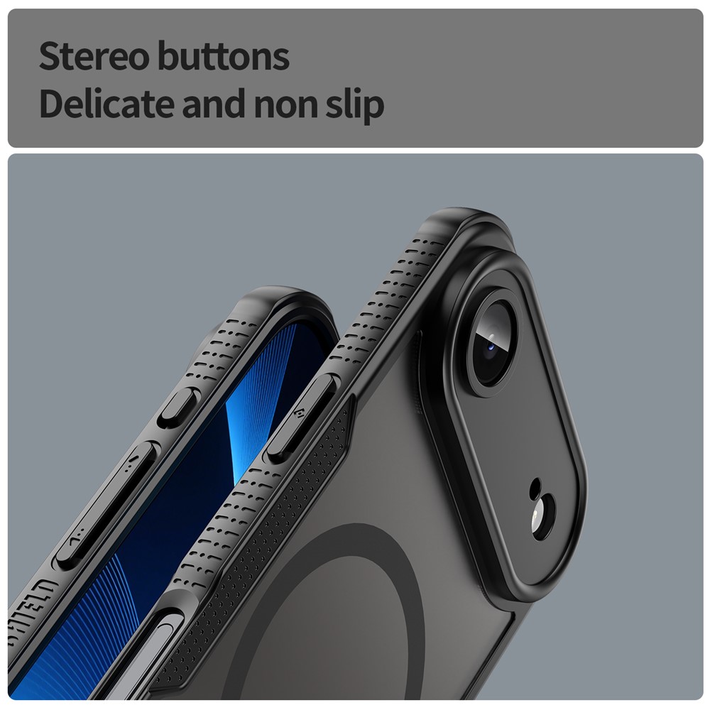  iPhone Air Skal MagSafe Hybrid Armor Svart