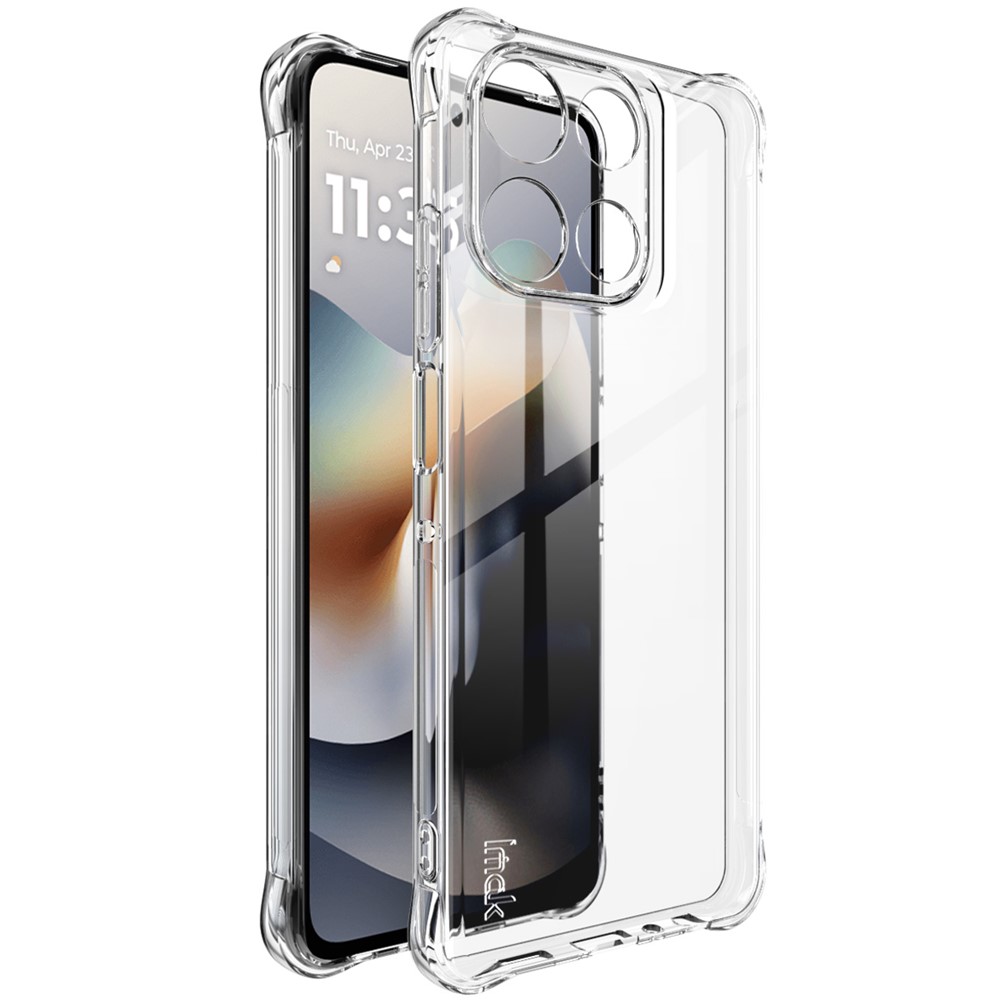 IMAK IMAK Motorola Moto G56 5G Skal Airbag Shockproof Transparent