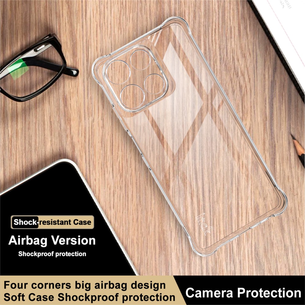 IMAK IMAK Motorola Moto G56 5G Skal Airbag Shockproof Transparent