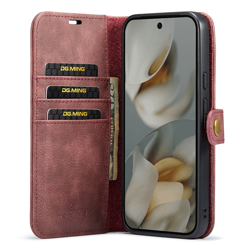 DG.MING DG.MING Google Pixel 10 Pro XL 2in1 Magnet Fodral / Skal Röd