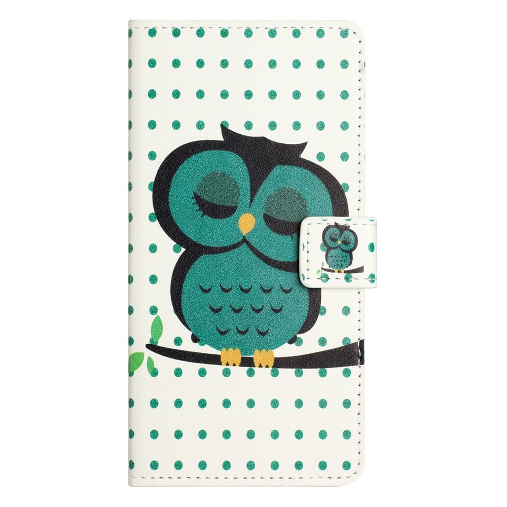  Motorola Moto G86 Power/G86 5G Fodral Med Tryck Uggla