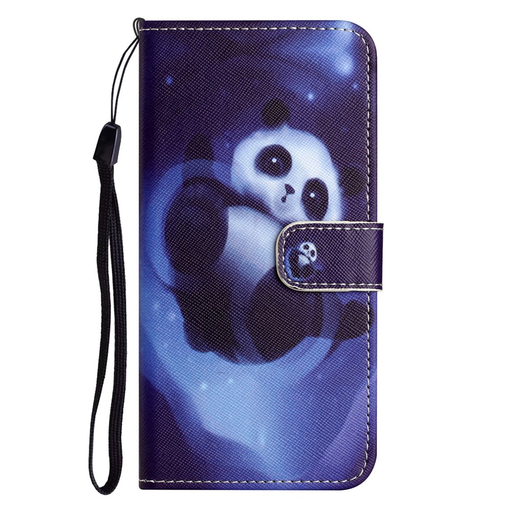  Motorola Moto G86 Power/G86 5G Fodral Läder Panda