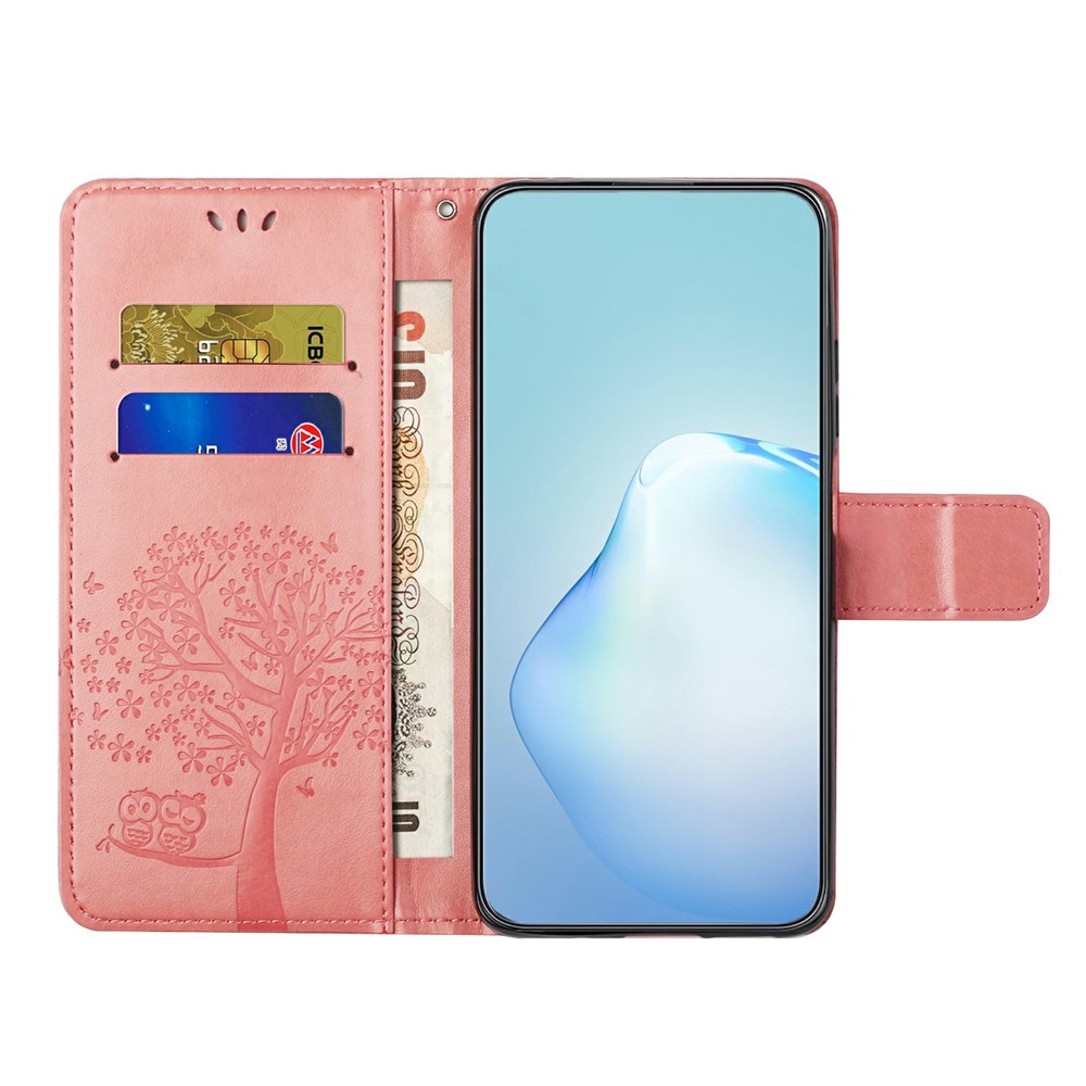  Motorola Moto G86 Power/G86 5G Fodral Träd Tryck Rosa