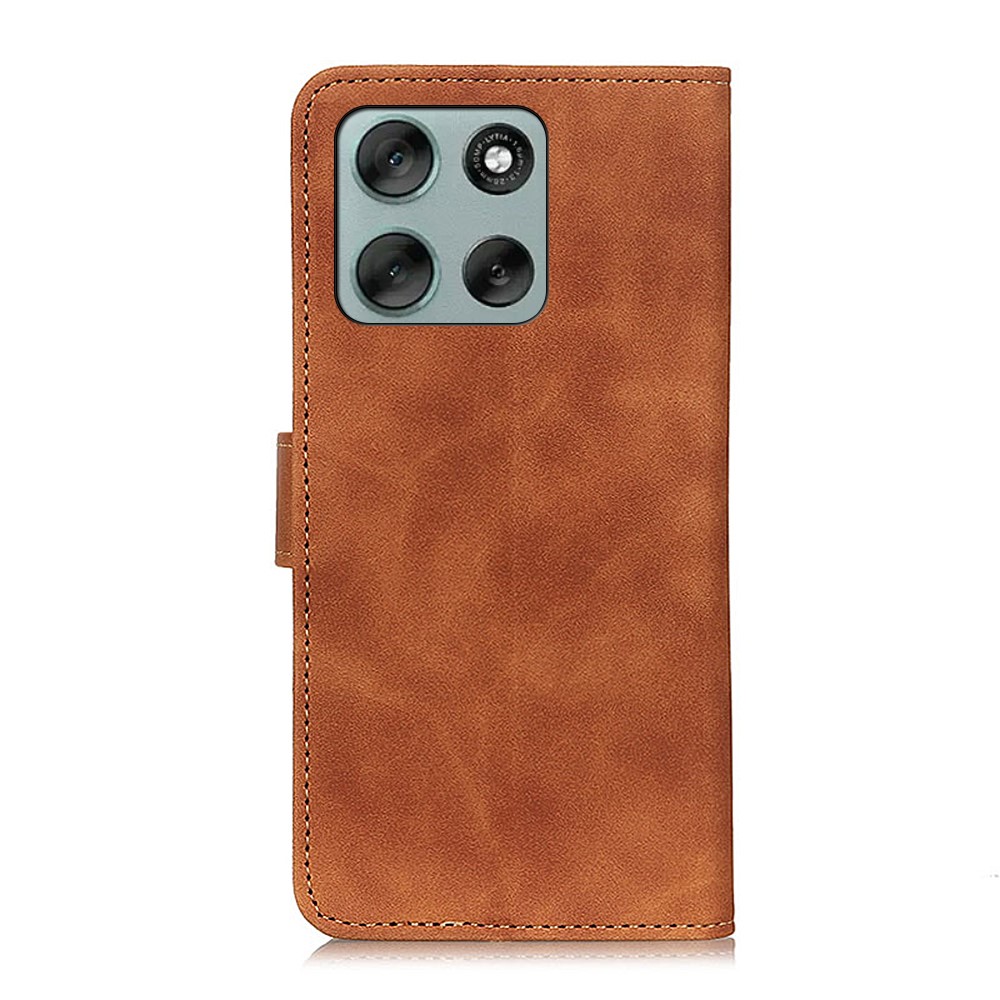 KHAZNEH KHAZNEH Motorola Moto G56 5G Fodral Läder Brun