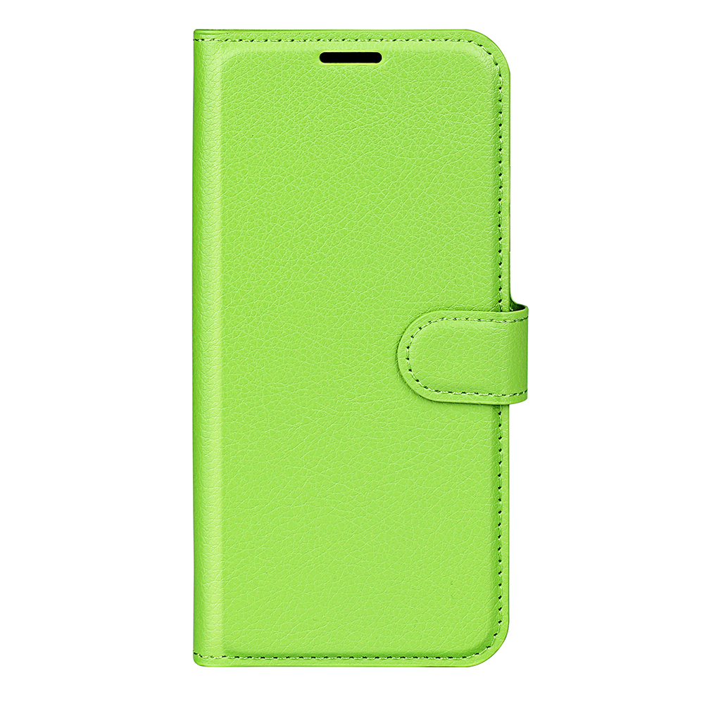  Motorola Moto G86 5G Fodral Litchi Läder Grön