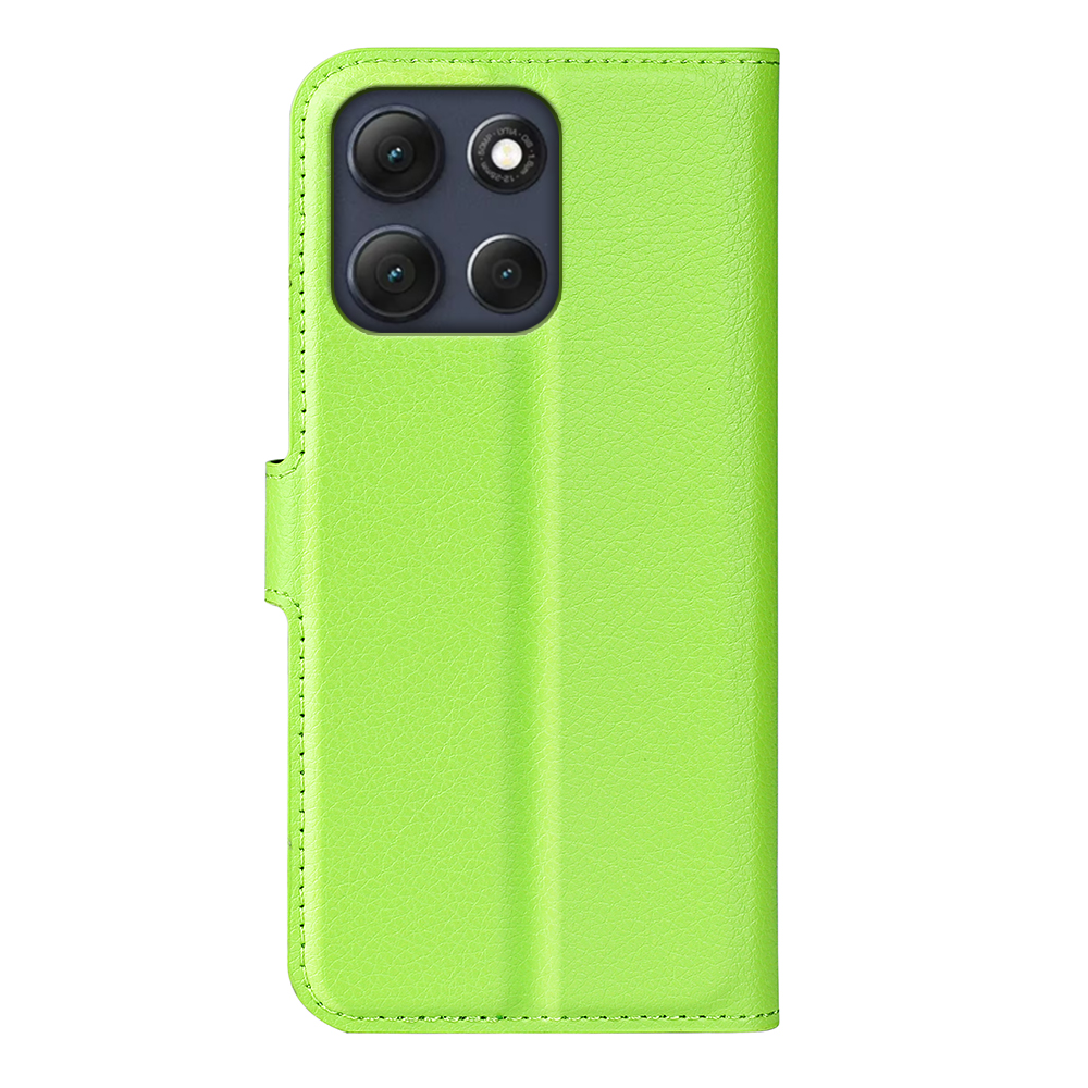  Motorola Moto G86 5G Fodral Litchi Läder Grön