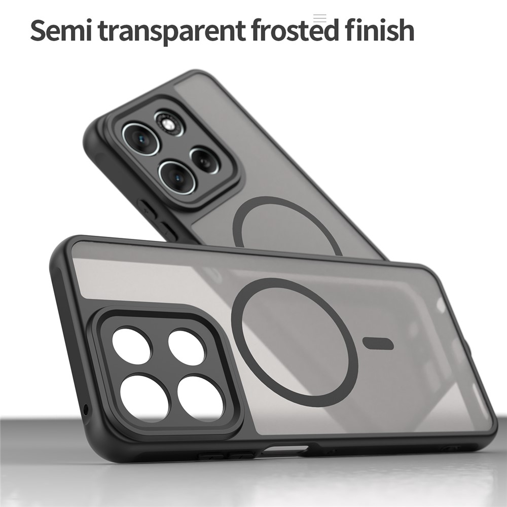  Motorola Moto G56 5G Skal MagSafe Hybrid Svart