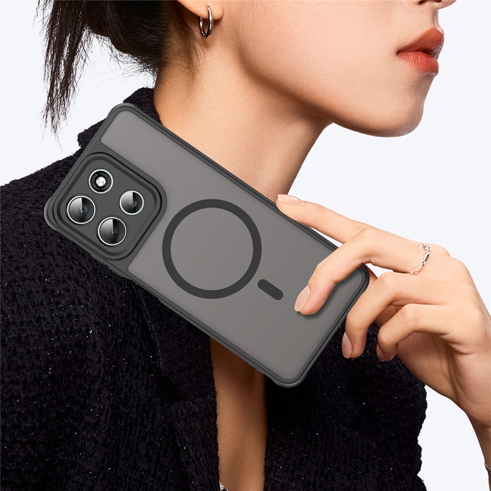  Motorola Moto G56 5G Skal MagSafe Hybrid Svart