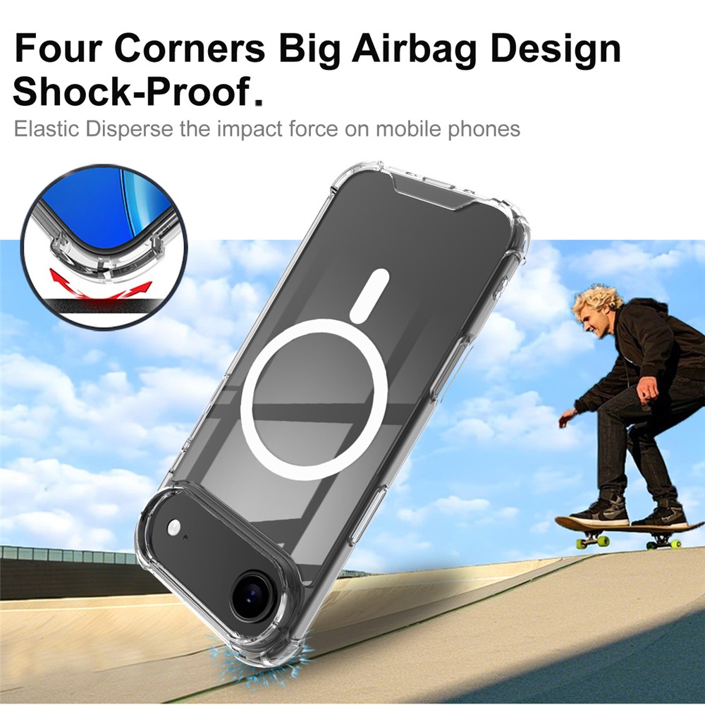 IMAK IMAK iPhone Air Skal MagSafe Shockproof Transparent