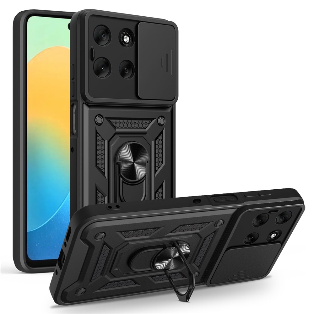  Motorola Moto G56 5G Skal CamShield Ring Svart