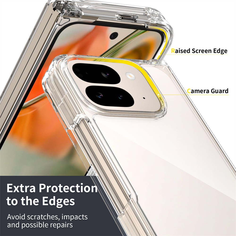  Google Pixel 10 Pro Fold Skal Hybrid Transparent