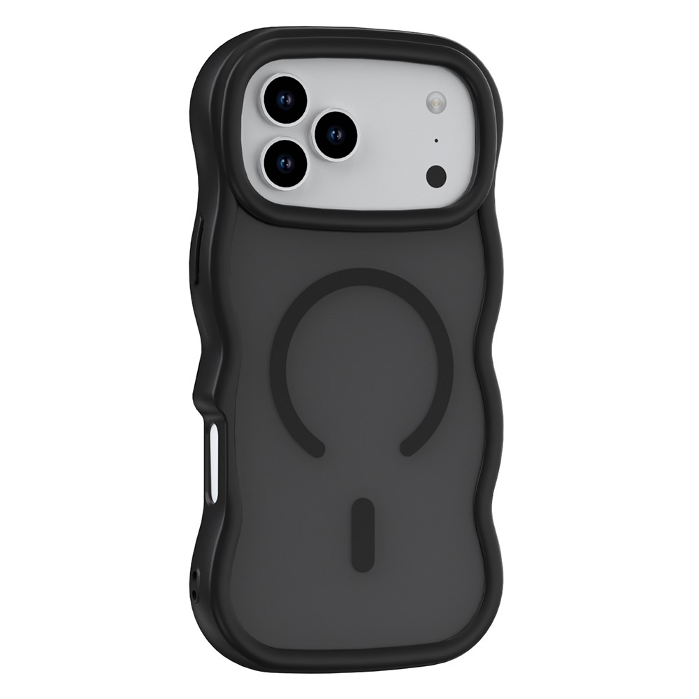  iPhone 17 Pro Skal MagSafe Wavy Matt Svart