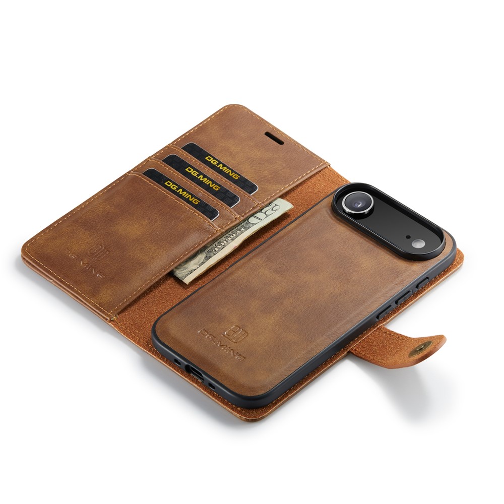 DG.MING DG.MING iPhone Air 2in1 Magnet Fodral / Skal Brun