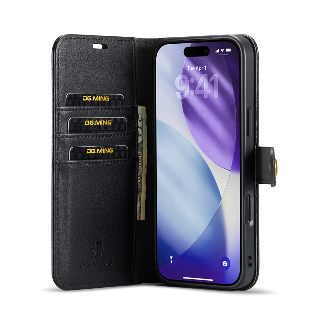 DG.MING DG.MING iPhone 17 Pro Max 2in1 Magnet Fodral / Skal Svart
