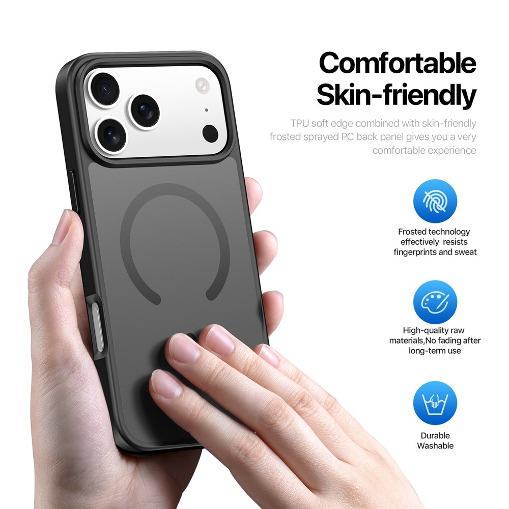 DUX DUCIS DUX DUCIS iPhone 17 Pro Skal MagSafe Yind Series Svart