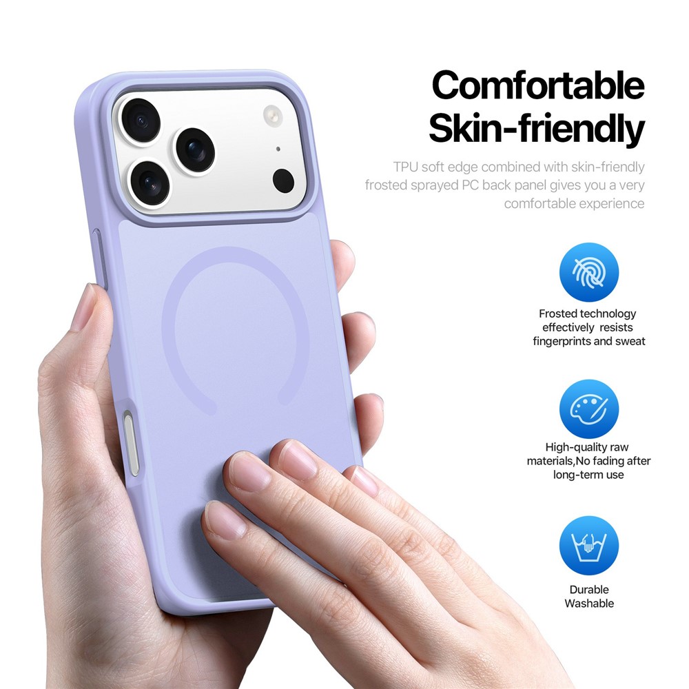 DUX DUCIS DUX DUCIS iPhone 17 Pro Max Skal MagSafe Yind Series Lila