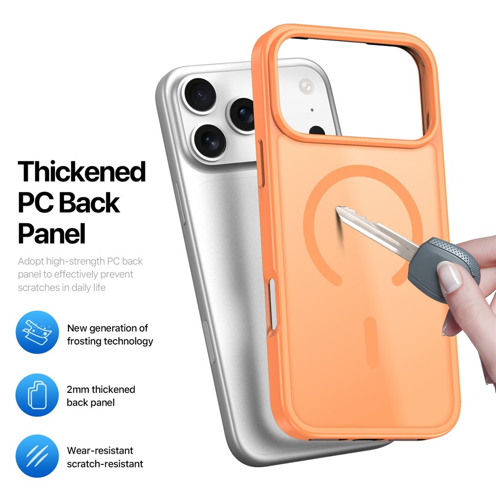 DUX DUCIS DUX DUCIS iPhone 17 Pro Max Skal MagSafe Yind Series Orange