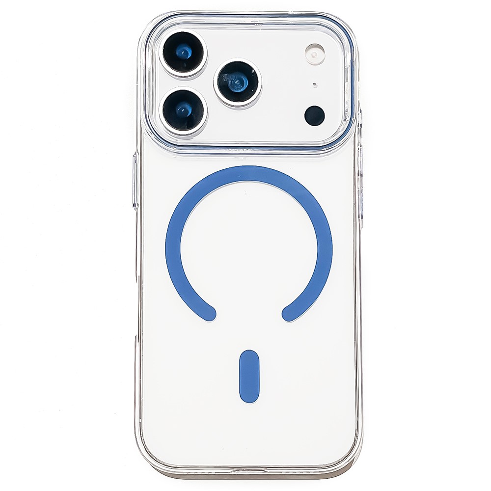  iPhone 17 Pro Skal MagSafe Transparent / Blå