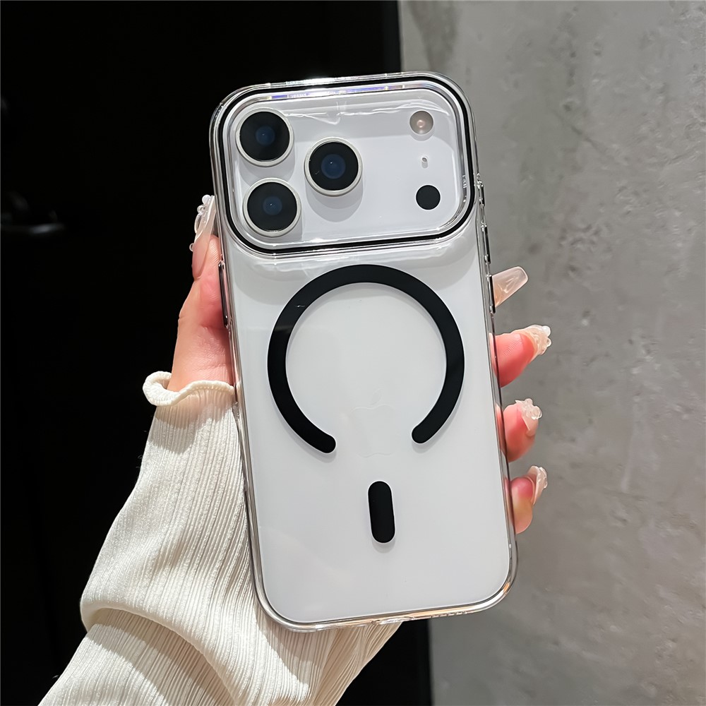  iPhone 17 Pro Max Skal MagSafe Transparent / Svart