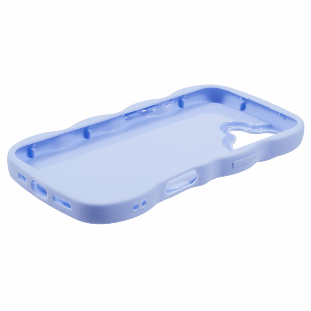  iPhone 17 Mobilskal Wavy Lila
