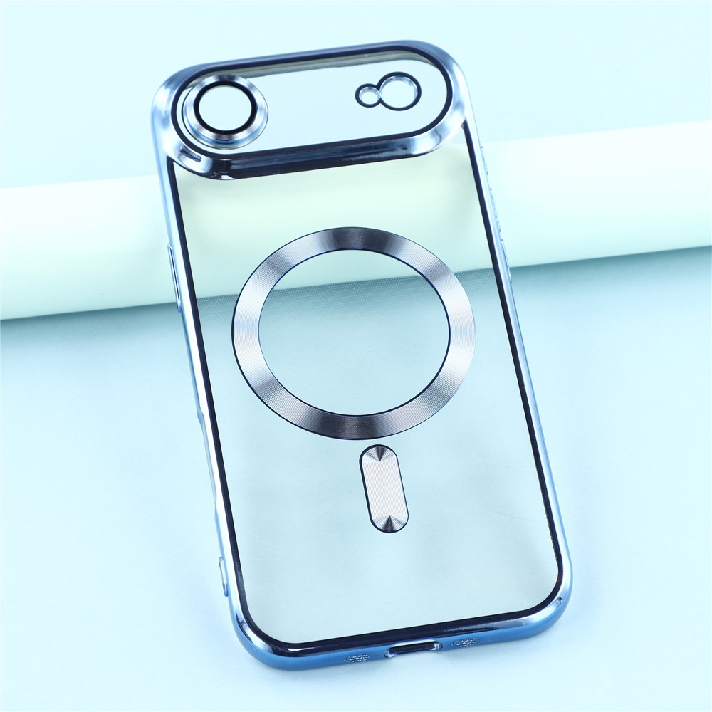  iPhone Air Skal MagSafe Electroplated TPU Blå