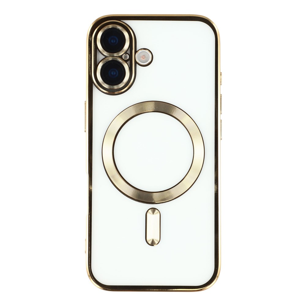 iPhone 17 Skal MagSafe Electroplated TPU Guld