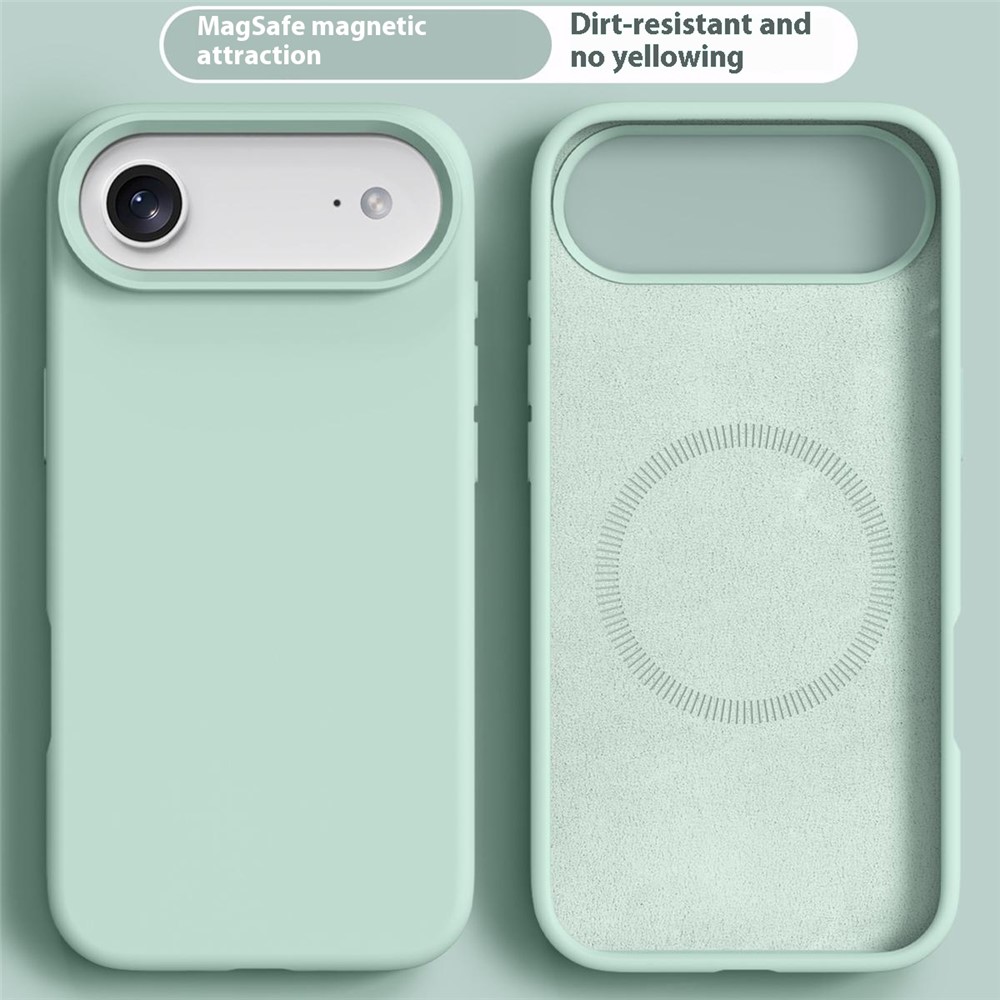  iPhone Air Skal MagSafe Liquid Silikon Grön