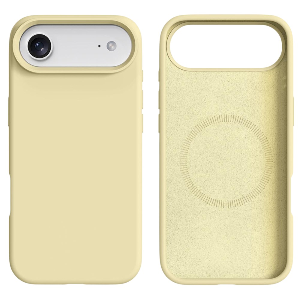  iPhone Air Skal MagSafe Liquid Silikon Gul