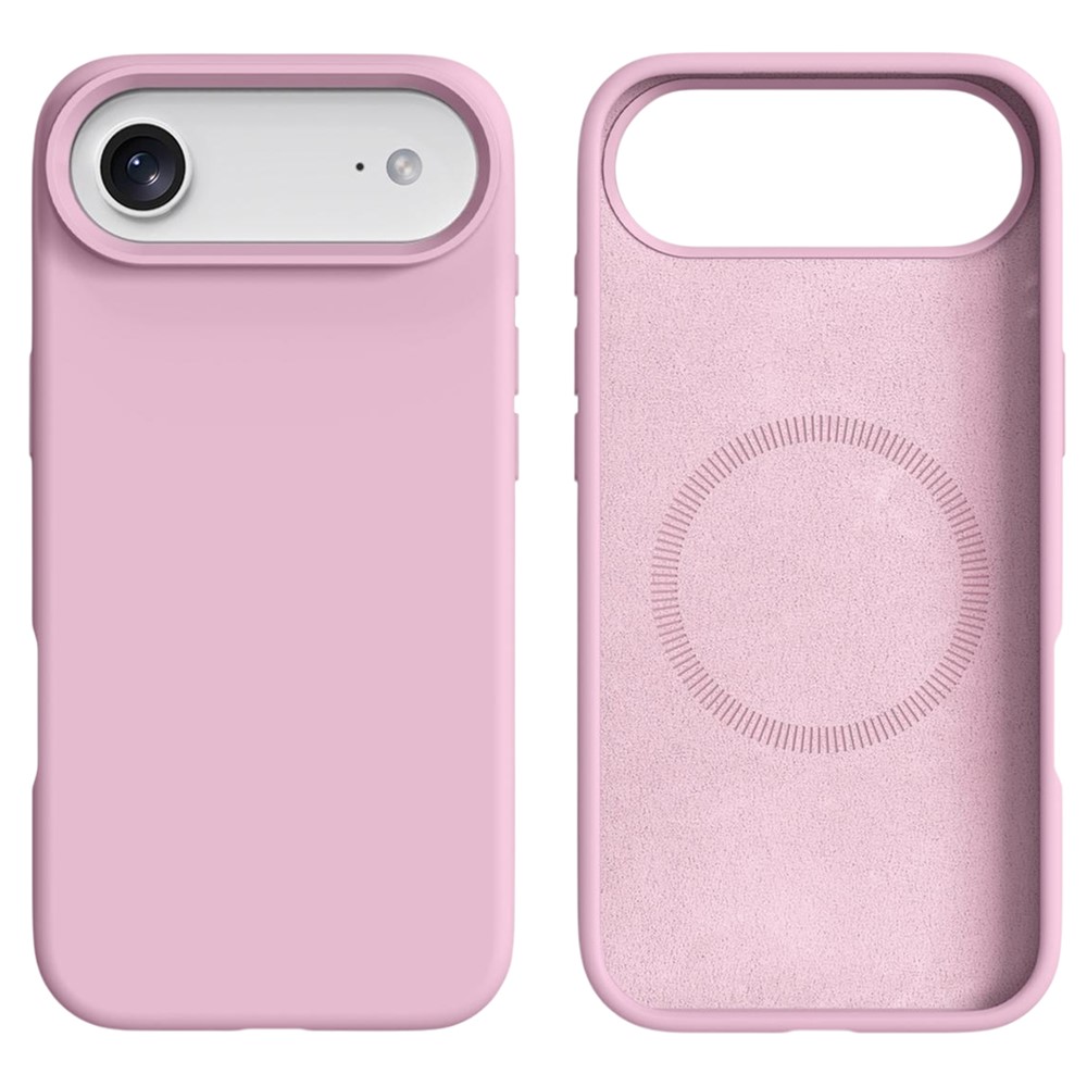  iPhone Air Skal MagSafe Liquid Silikon Rosa