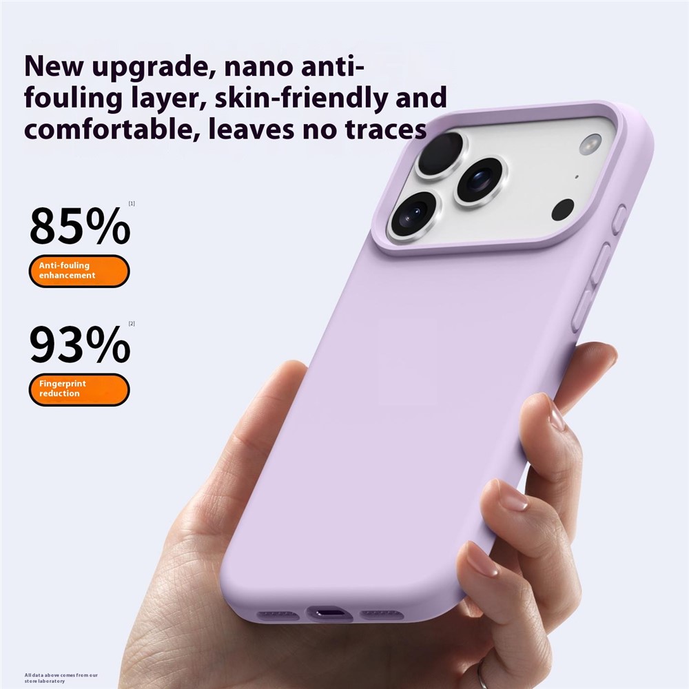  iPhone 17 Pro Max Skal MagSafe Liquid Silikon Blå