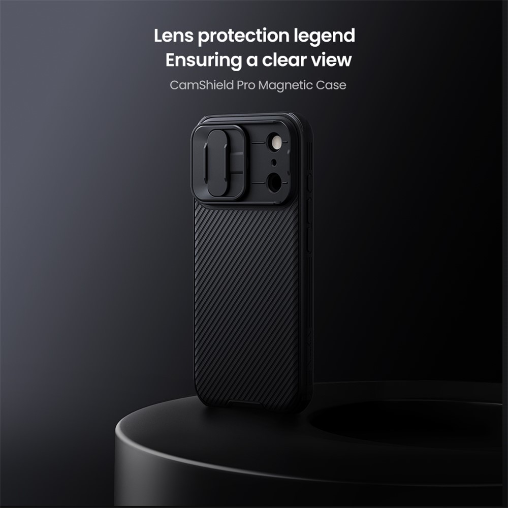 NILLKIN NILLKIN iPhone 17 Pro Max Skal MagSafe CamShield Pro Svart