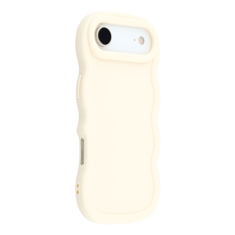  iPhone Air Mobilskal Wavy Off White