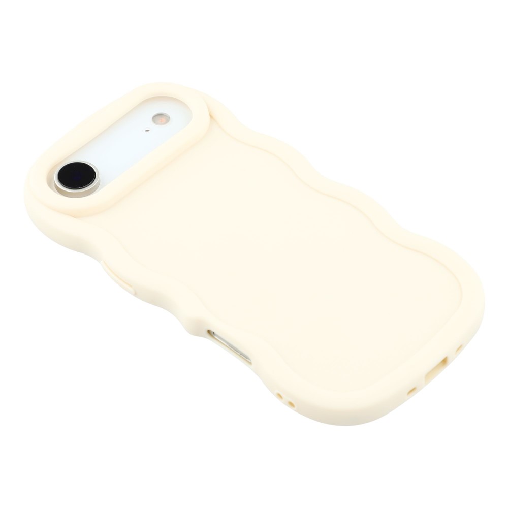  iPhone Air Mobilskal Wavy Off White