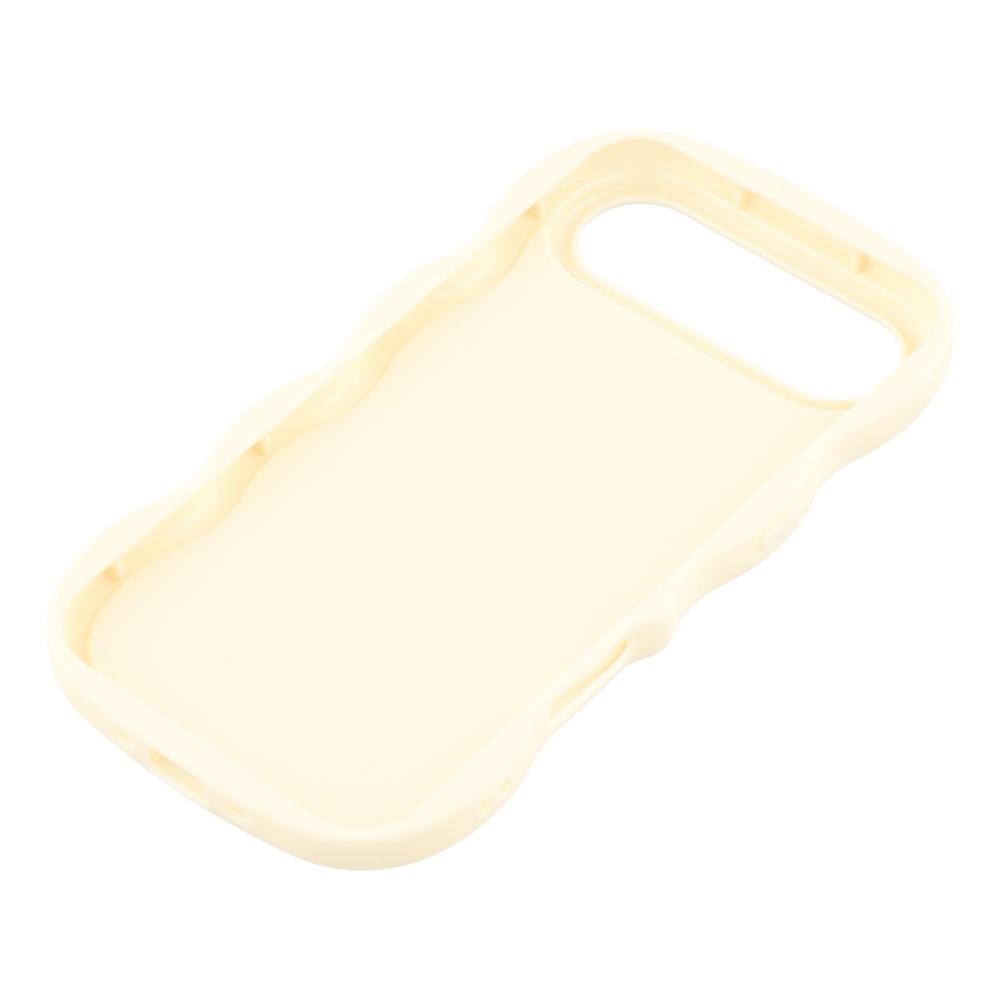  iPhone Air Mobilskal Wavy Off White