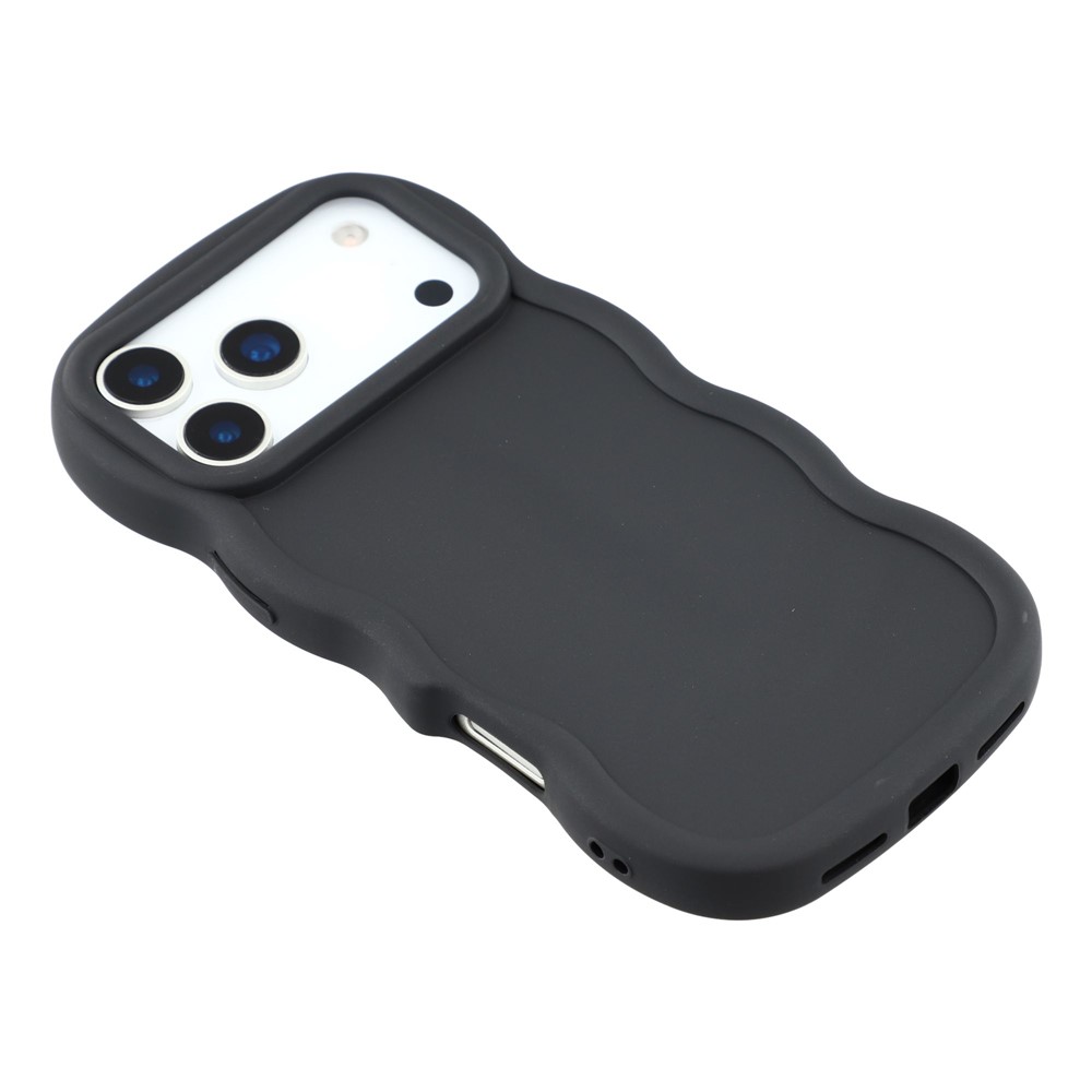  iPhone 17 Pro Max Mobilskal Wavy Svart