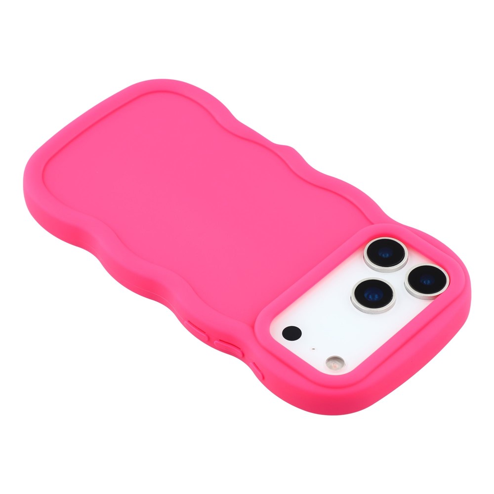  iPhone 17 Pro Max Mobilskal Wavy Rosa