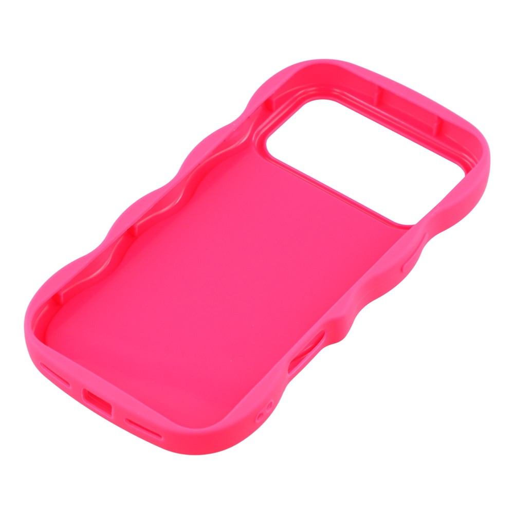  iPhone 17 Pro Max Mobilskal Wavy Rosa