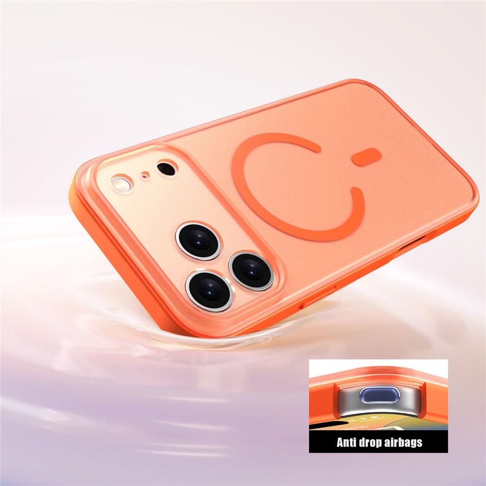  iPhone 17 Pro Max Skal MagSafe Skin Feel Frosted Grön