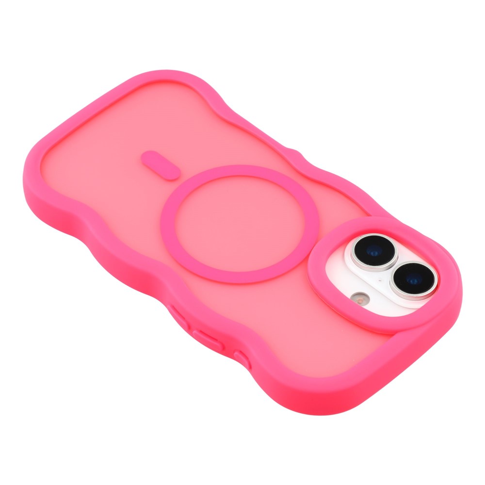  iPhone 17 Skal MagSafe Wavy Matt Rosa