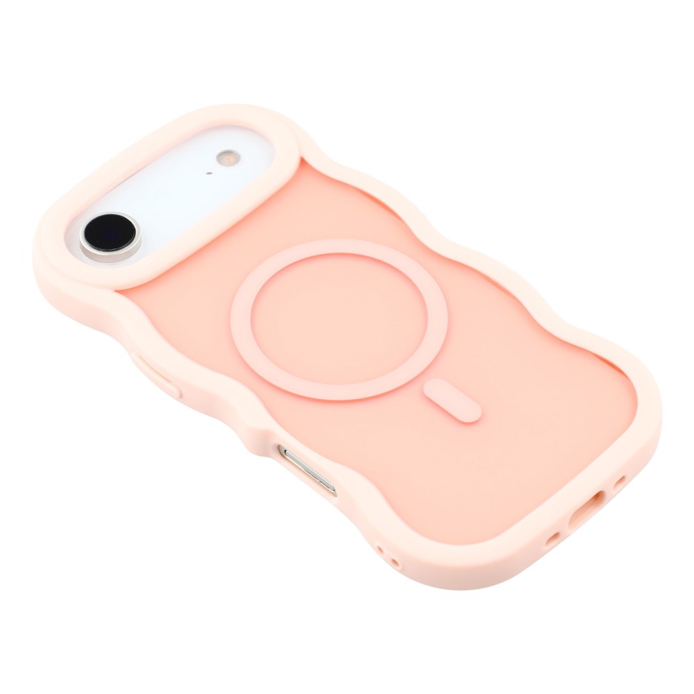  iPhone Air Skal MagSafe Wavy Matt Ljus Rosa