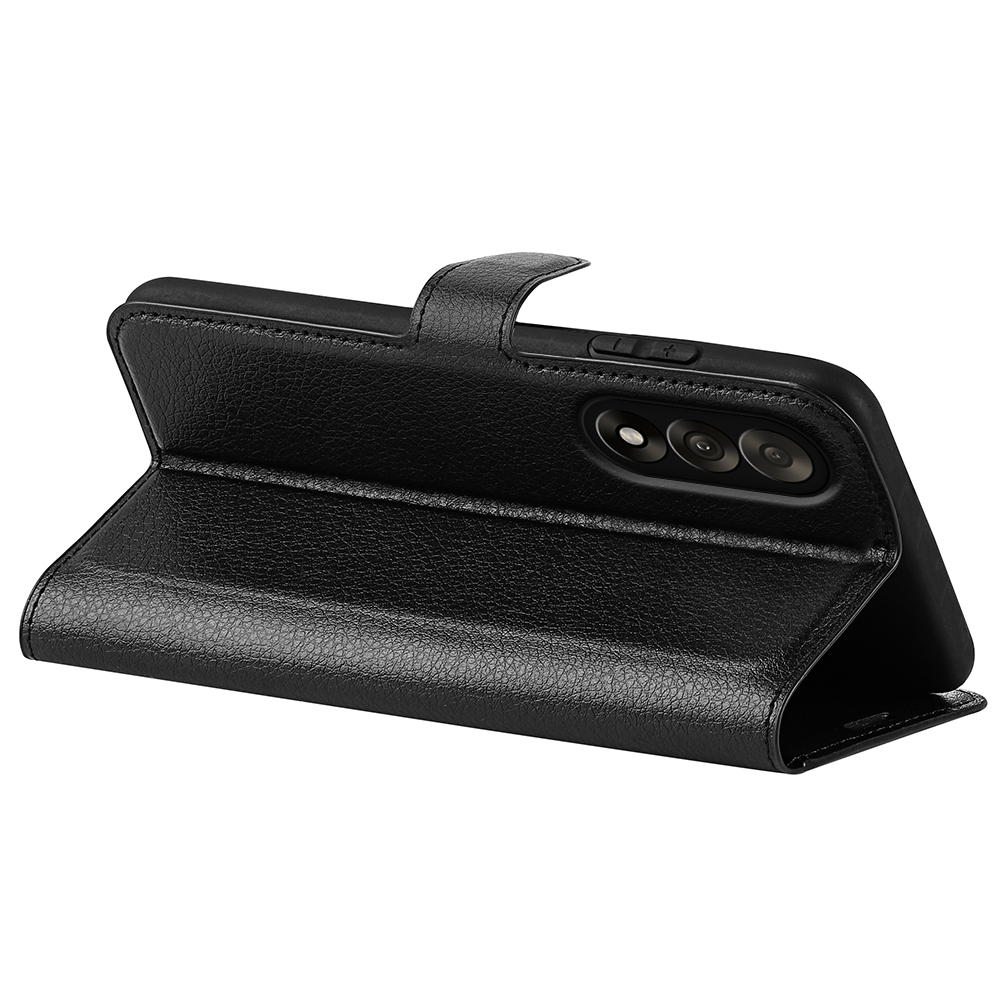  OnePlus Nord 5 5G Fodral Litchi Läder Svart