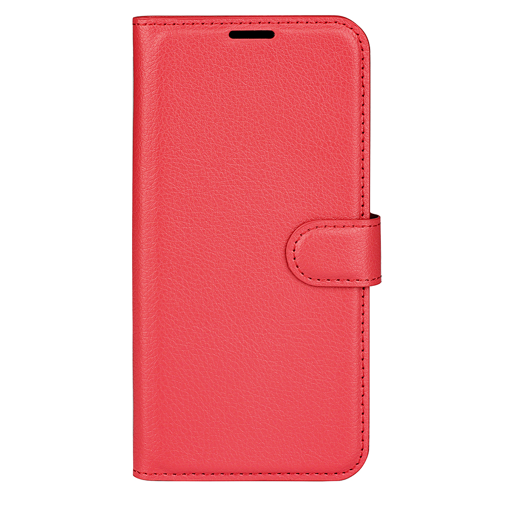  OnePlus Nord 5 5G Fodral Litchi Läder Röd