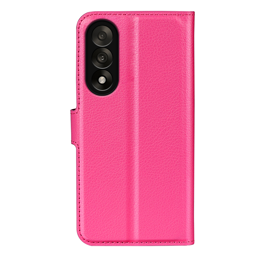  OnePlus Nord 5 5G Fodral Litchi Läder Rosa