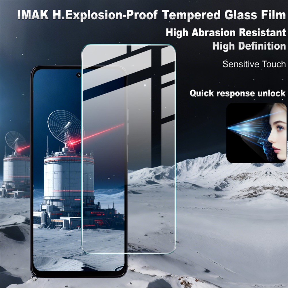 IMAK IMAK Motorola Moto G56 5G Skärmskydd Härdat Glas