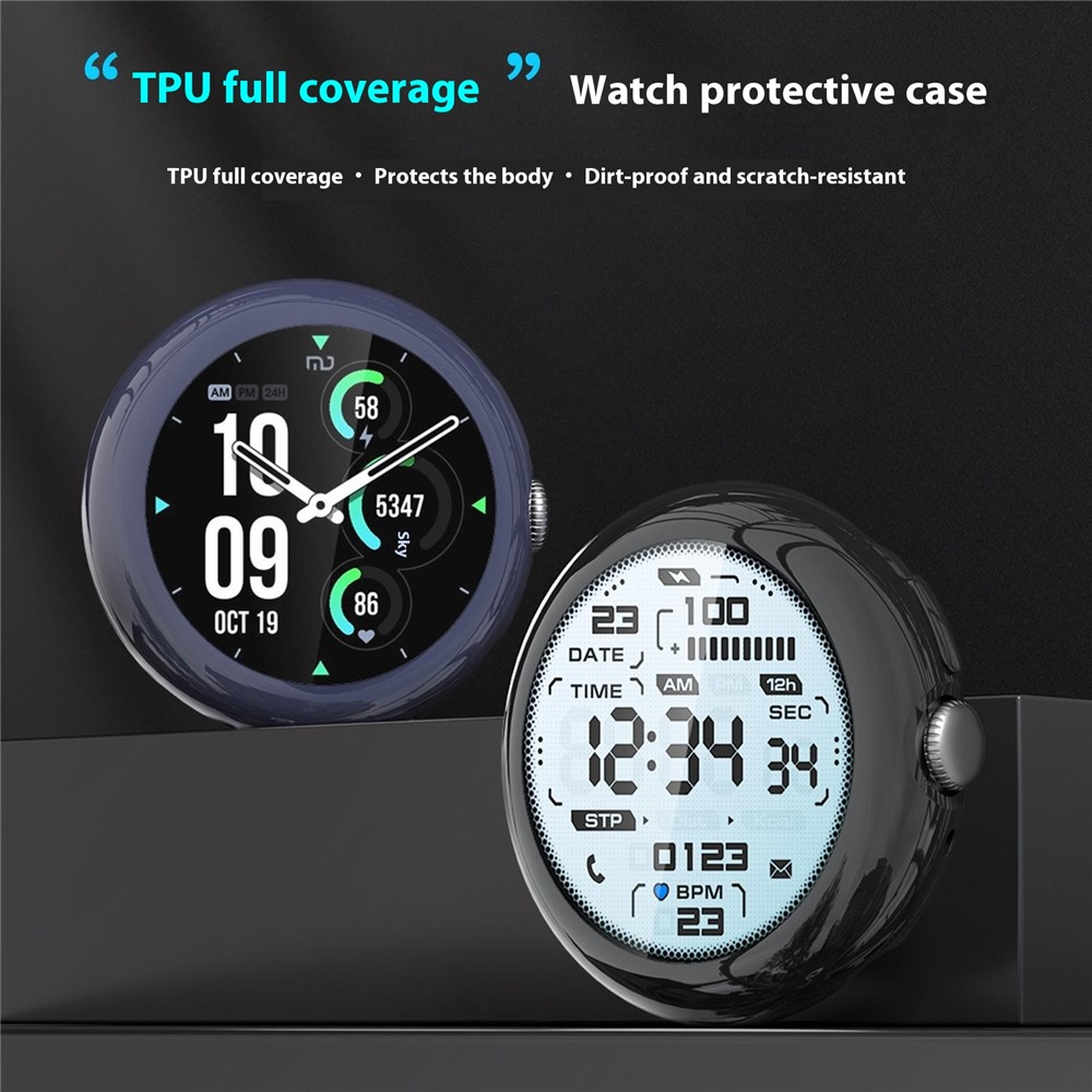  Google Pixel Watch 4 45 mm Skal TPU Svart