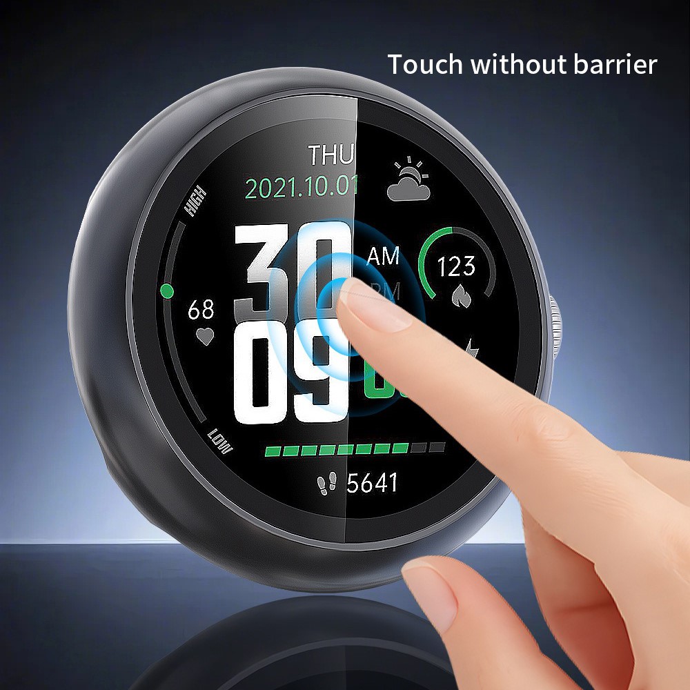  Google Pixel Watch 4 45 mm Skal Härdat Glas Transparent
