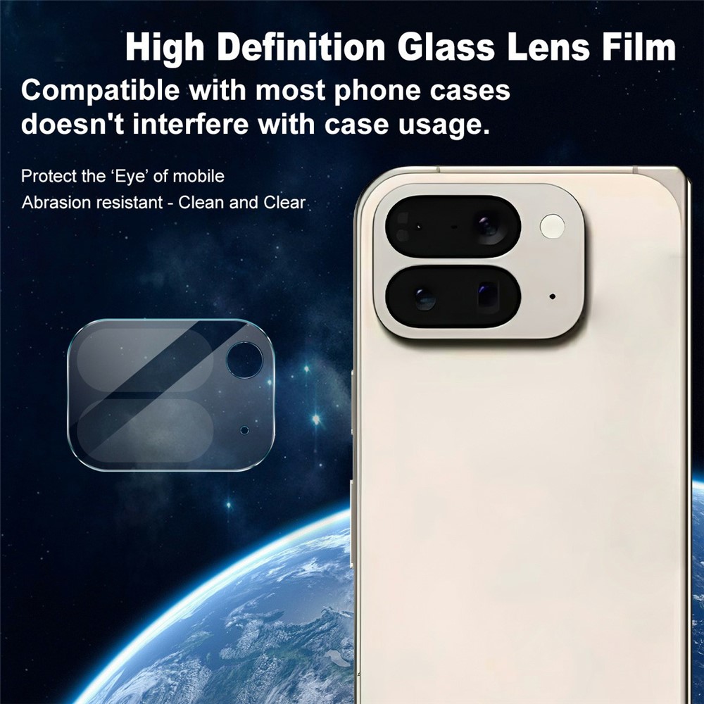 IMAK IMAK Google Pixel 10 Pro Fold Linsskydd Härdat Glas Transparent