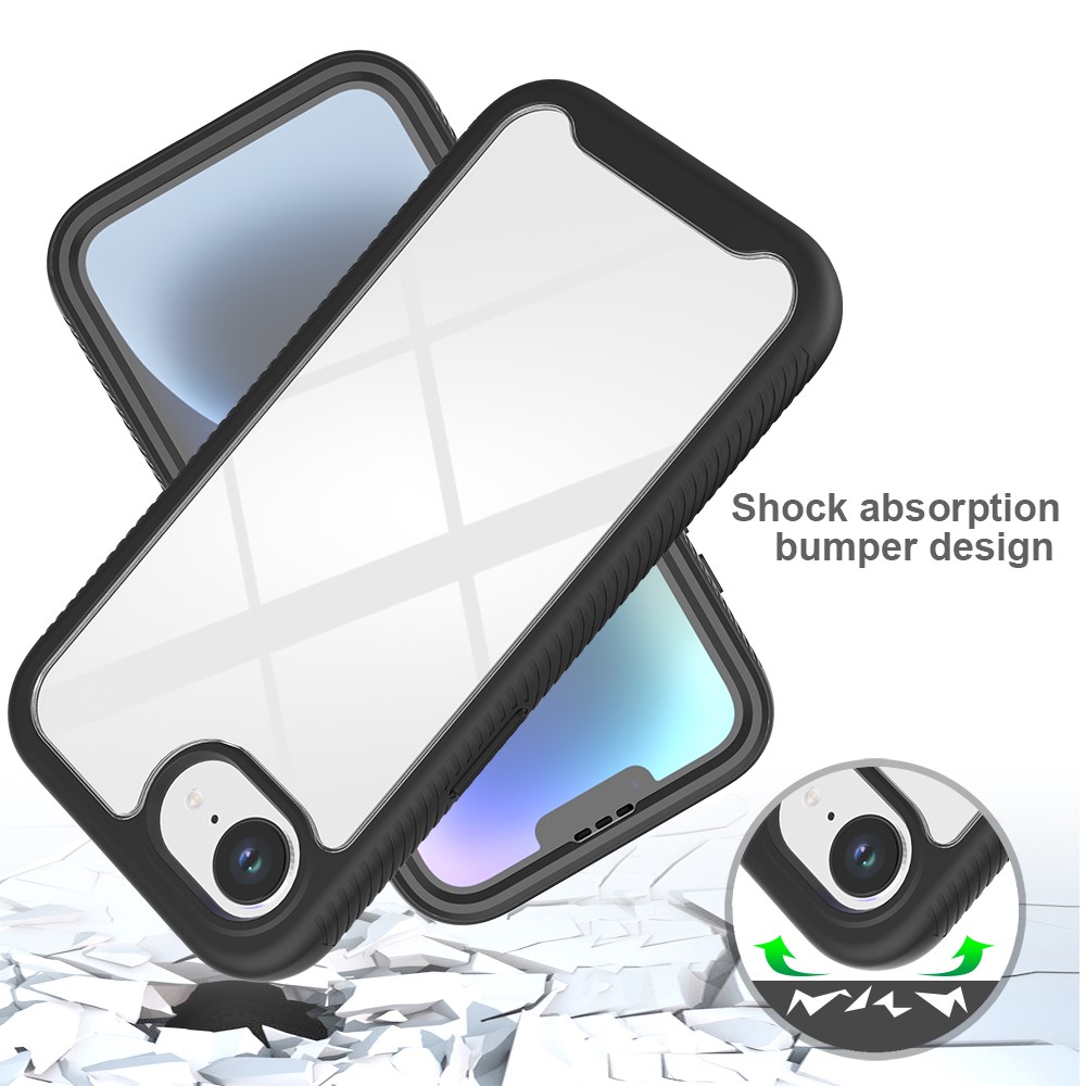  iPhone 17e / 16e Skal 360 Hybrid Defense Svart