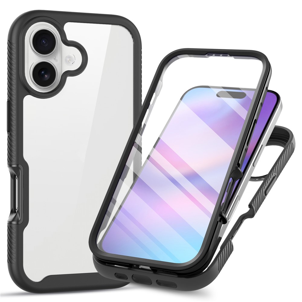  iPhone 17 Skal 360 Hybrid Defense Svart
